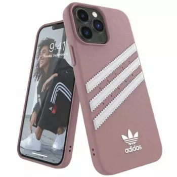 Adidas Originals Moulded puzdro PU pre iPhone 13 Pro Max 6,7 palca ružová