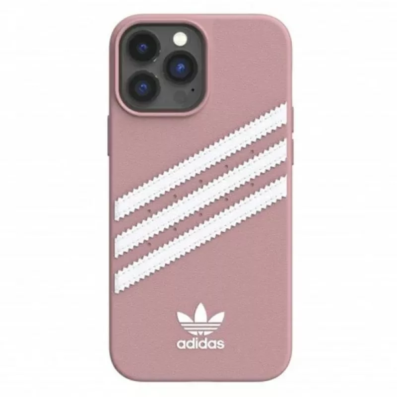 Adidas Originals Moulded puzdro PU pre iPhone 13 Pro Max 6,7 palca ružová