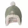 Lodger dvojvrstvová zimná fleece čiapka elm sage green 1-2 roky