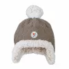 Lodger dvojvrstvová zimná fleece čiapka hnedá Buffalo 1-2 roky