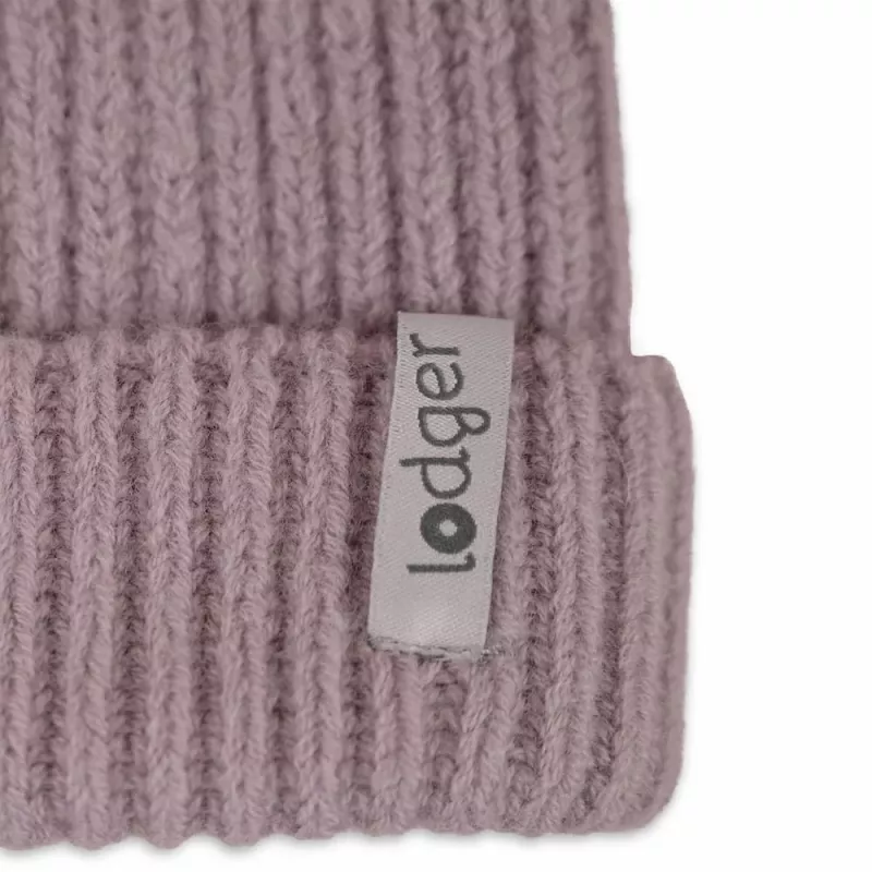 Lodger 100% merino vlna detská čiapka Rosarot 6-12 mesiacov