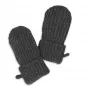 Lodger detské rukavice 100% merino vlna Graphite Pigeon 0-12 mesiacov