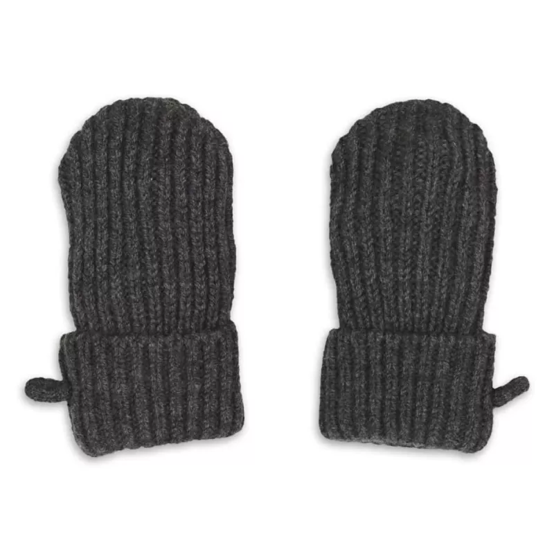 Lodger detské rukavice 100% merino vlna Graphite Pigeon 0-12 mesiacov