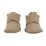 Lodger detské capačky z teddy fleece béžové 3-6 mesiacov