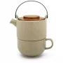 Bredemeijer Tea-for-One Umea béžová / akáciové viečko 142024