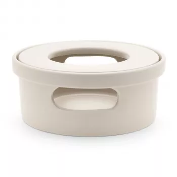 Bredemeijer ohrievač čaju Skagen kamenina biela 140x140mm 147051