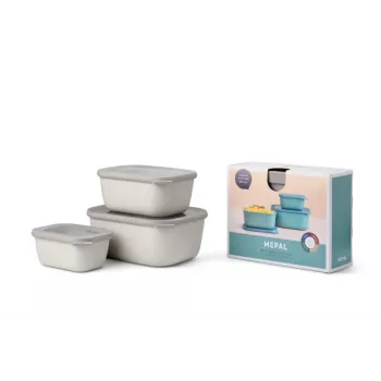 Mepal Cirqula Multi Bowl Set 3-dielny, Nordic White