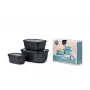 Mepal Cirqula Multi Bowl Set 3-dielny, Nordic Black