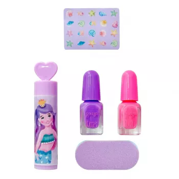Souza! Detská sada make-upu a nechtového styling morská panna 5-dielna