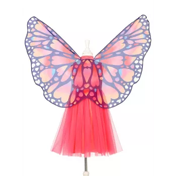 Souza! Papillon Butterfly kostým šaty a krídla 8-10 rokov