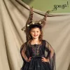 SOUZA! Agatha čarodejnícky kostým šaty s LED svetlami pre dievčatá 5-7 rokov