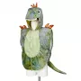 Souza! Kostýmový plášť T-Rex dinosaurus pre 2-ročné deti, zelený