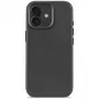 Decoded kožený zadný kryt pre Apple iPhone 17 čierny