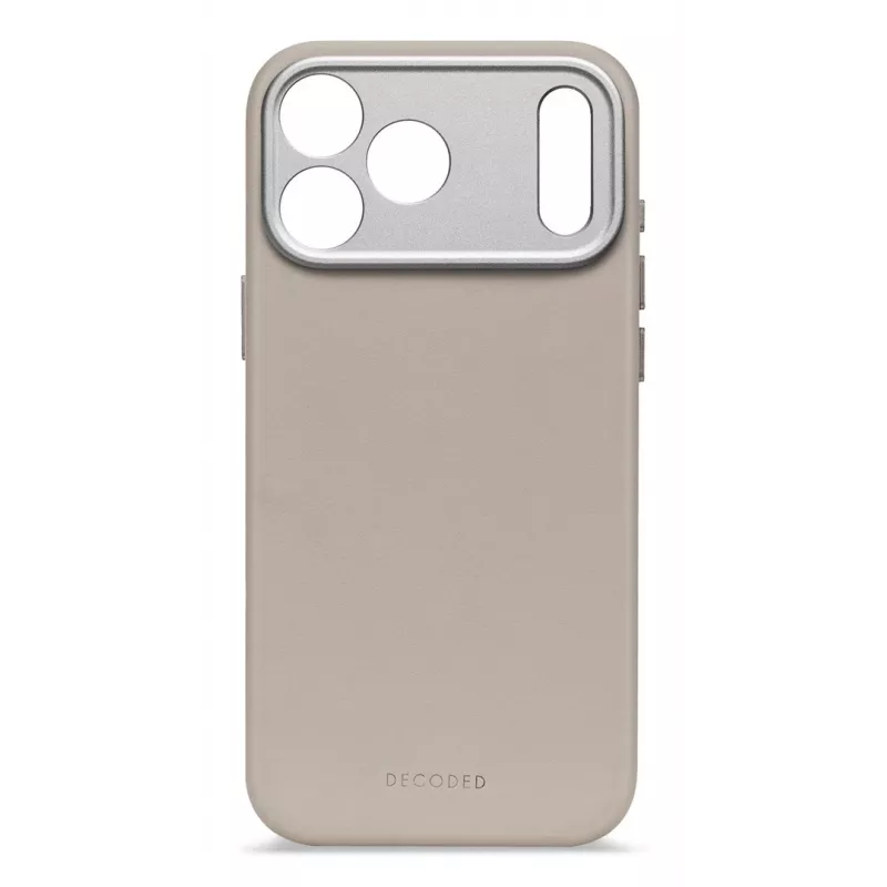 Decoded kožené zadné puzdro pre iPhone 17 Pro Max kompatibilné s MagSafe Solid Clay