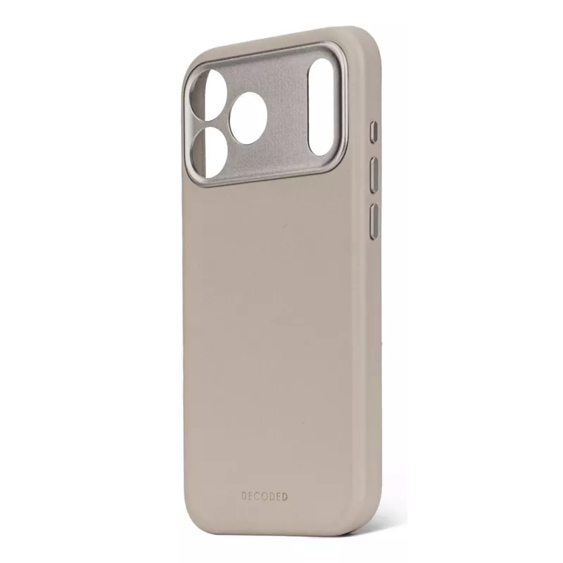 Decoded kožené zadné puzdro pre iPhone 17 Pro Max kompatibilné s MagSafe Solid Clay