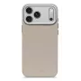 Decoded kožené zadné puzdro pre iPhone 17 Pro Max kompatibilné s MagSafe Solid Clay