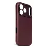 Decoded Kožený zadný kryt pre iPhone 17 Pro Max s MagSafe - Dark Ruby