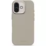 Decoded Antimikrobiálny silikónový zadný kryt pre iPhone 17 kompatibilný s MagSafe Soft Taupe