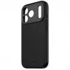 Decoded AntiMicrobial silikónové zadné puzdro pre iPhone 17 Pro s MagSafe (Phantom Black)