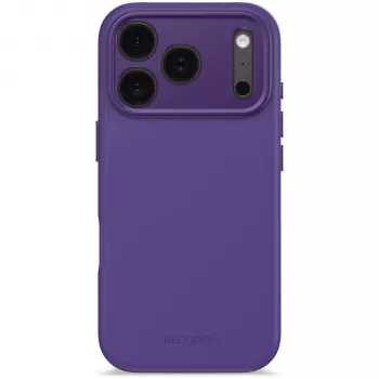 Decoded Antimikrobiálny silikónový zadný kryt pre iPhone 17 Pro s MagSafe (Future Dusk)
