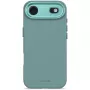 Decoded AntiMicrobial Silikónový zadný kryt pre iPhone 17 Air, Retro Blue