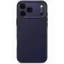 Decoded Antimikrobiálny silikónový zadný kryt pre Apple iPhone 17 Pro Max Navy