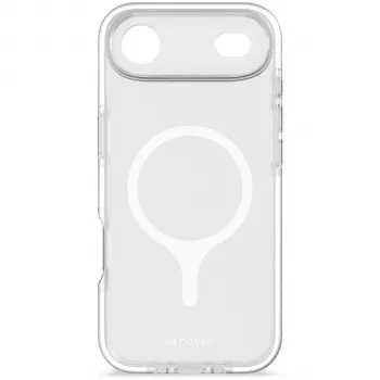 Decoded DropTec Transparentný zadný kryt pre iPhone 17 Air, biely rám