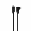 Satechi pravoúhlý 1m USB-C kábel s 240W Power Delivery a 20Gbps prenosom dát - čierny