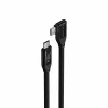 Satechi pravoúhlý 1m USB-C kábel s 240W Power Delivery a 20Gbps prenosom dát - čierny