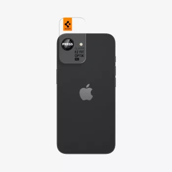 Spigen Optik Pro Glas.tR EZ Fit ochrana kamery 2-pack pre iPhone 16E/17E čierna
