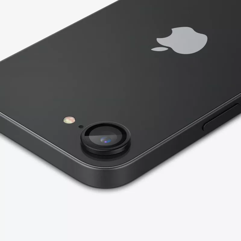 Spigen Optik Pro Glas.tR EZ Fit ochrana kamery 2-pack pre iPhone 16E/17E čierna