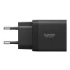 SPIGEN ESSENTIAL EE472EU 2-portový sieťový nabíjací adaptér 47W čierny
