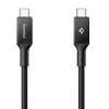 Spigen EB10010CC Essential USB-C na USB-C kábel 100W 1m čierny