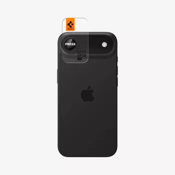 Spigen Optik Pro Glas.tR EZ Fit Ochrana kamery 2-balenie pre iPhone Air, čierna, AGL09863