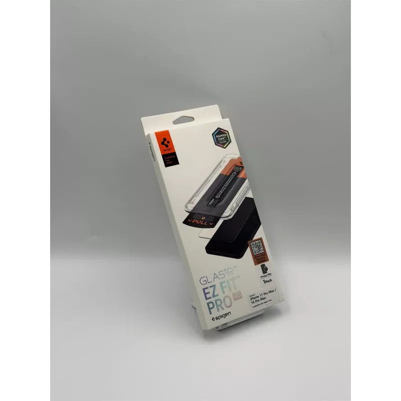 Spigen Glas.tR EZ Fit Pro AC Privacy ochranné sklo displeja pre iPhone 16 Pro Max / 17 Pro Max