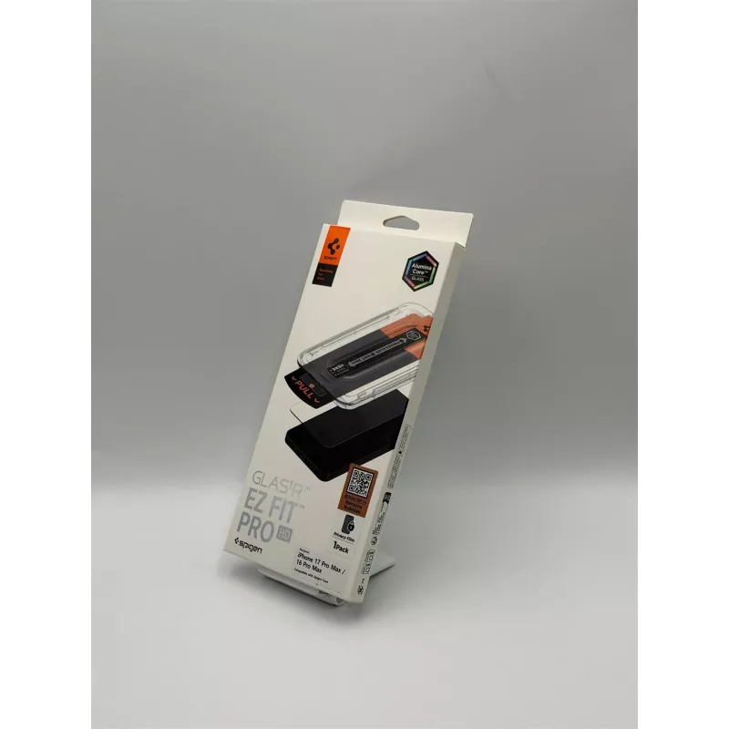 Spigen Glas.tR EZ Fit Pro AC Privacy ochranné sklo displeja pre iPhone 16 Pro Max / 17 Pro Max