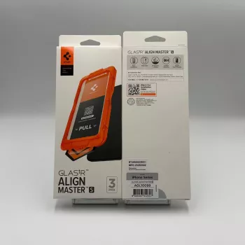 Spigen ALM GLAS.TR SLIM tvrdené sklo ochranné sklo displeja pre Apple iPhone 17 Pro Max (balenie 3 ks, číre)