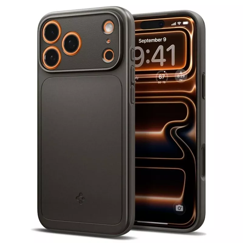 Spigen Thin Fit Mag MagSafe puzdro pre iPhone 17 Pro Max (Gunmetal)