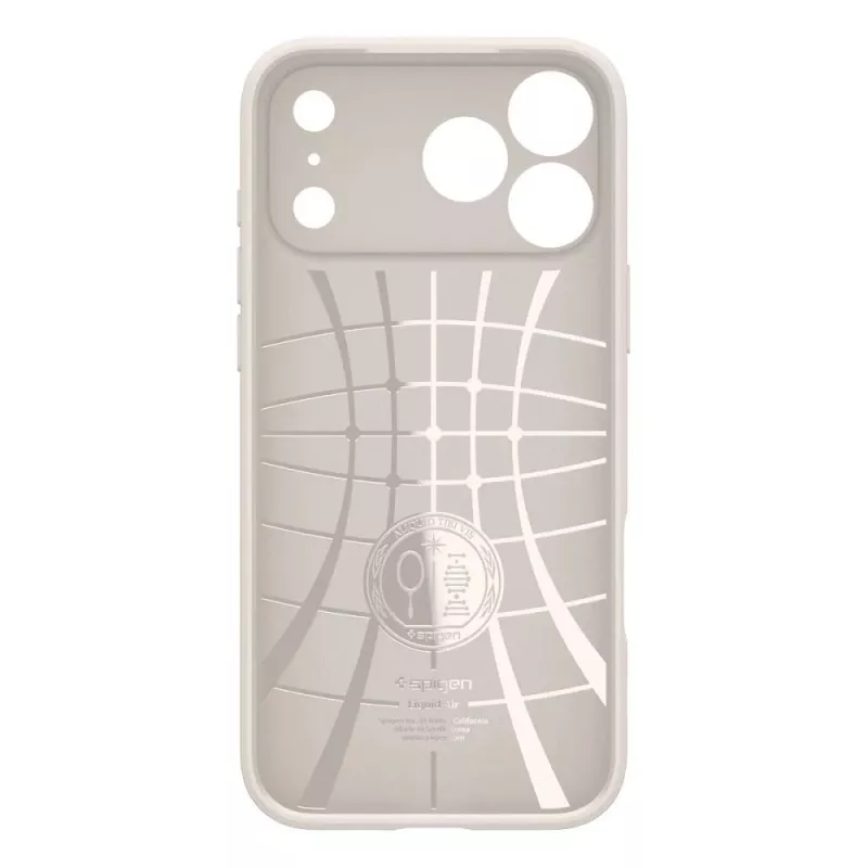 Spigen Liquid Air iPhone 17 Pro puzdro Natural Titanium