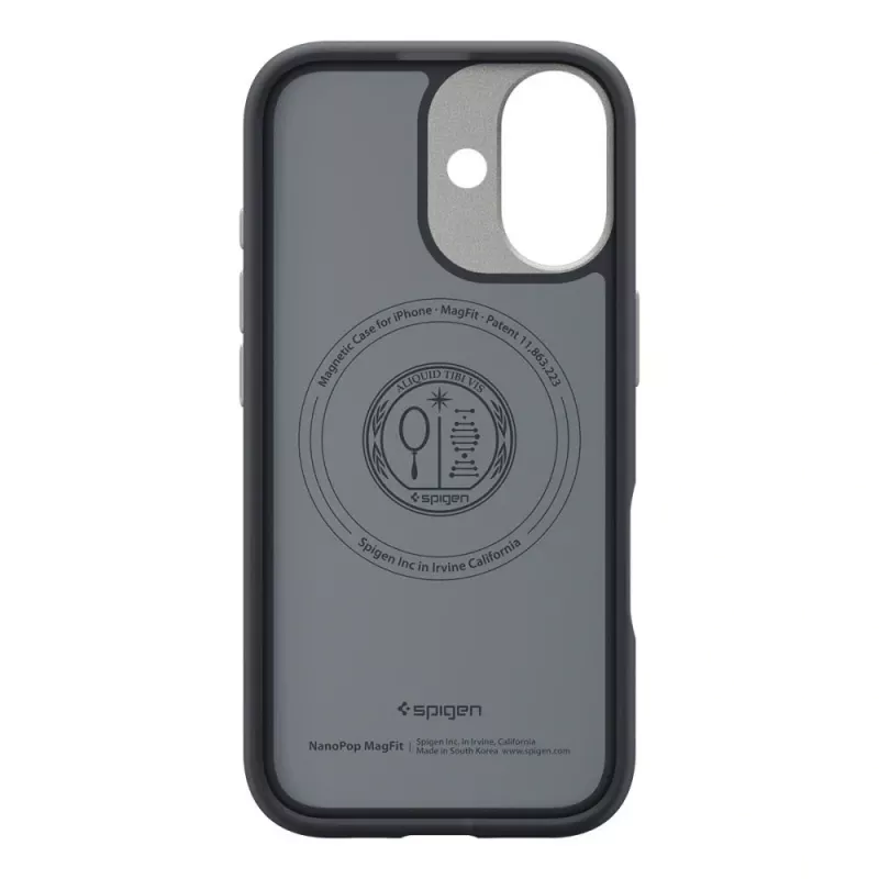 Spigen Nano Pop Mag Magsafe puzdro pre iPhone 17 Black Sesame