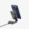 Spigen Essential Qi2 2-in-1 bezdrôtový nabíjací stojan 25W MagSafe čierny