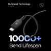 SPIGEN EB10015CC Essential USB-C na USB-C kábel 100W 150cm čierny