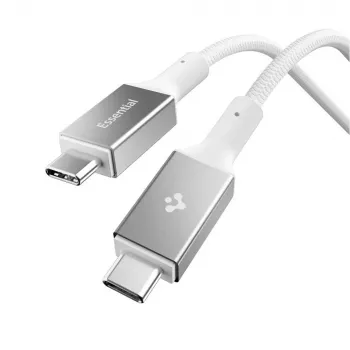 SPIGEN EB24015CC Essential Type-C kábel 240W 150cm biely
