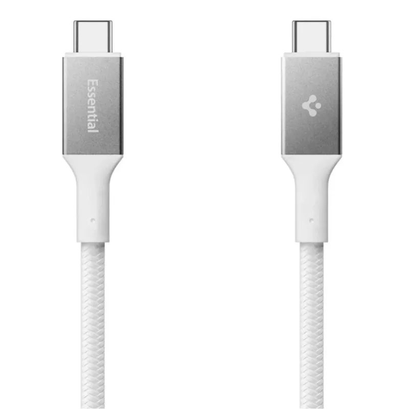SPIGEN EB24015CC Essential Type-C kábel 240W 150cm biely