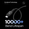 SPIGEN EB24015CC Essential USB-C na USB-C kábel 240W 150cm čierny
