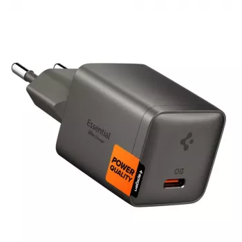 SPIGEN EE301EU-GAN ESSENTIAL 1-PORT sieťová nabíjačka 30W GUNMETAL