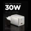 SPIGEN EE301EU-GAN ESSENTIAL 1-PORT sieťová nabíjačka 30W NATURAL TITANIUM