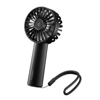 SPIGEN A905 Mini prenosný ručný ventilátor čierny
