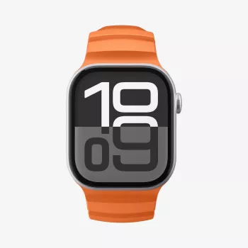 Spigen WBS2 remienok pre Apple Watch s integrovaným puzdrom pre Apple Watch 8/9/10/11/SE/Ultra (44/45/46/49mm) oranžový