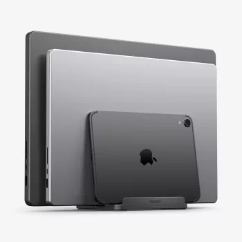 SPIGEN LD208S4 vertikálny stojan na notebook Space Grey